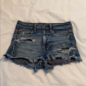 American Eagle jean shorts